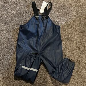 H&M Dark Blue Waterproof Overalls